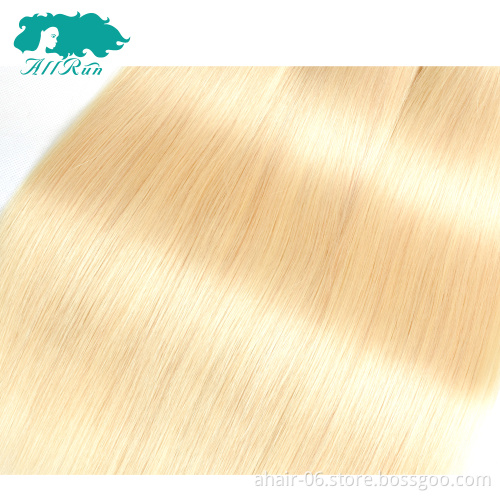 Cheap 613 Color Straight Hair Bundles No Tangle No Shed Soft And Smooth,100% Brazilian Virgin Human Hair 10"-30" In stock